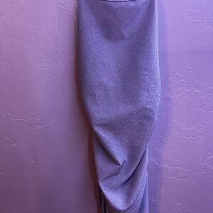 SHEIN Sparkly Silver Mini Dress